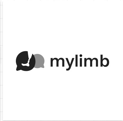 Mylimb final logo on light background
